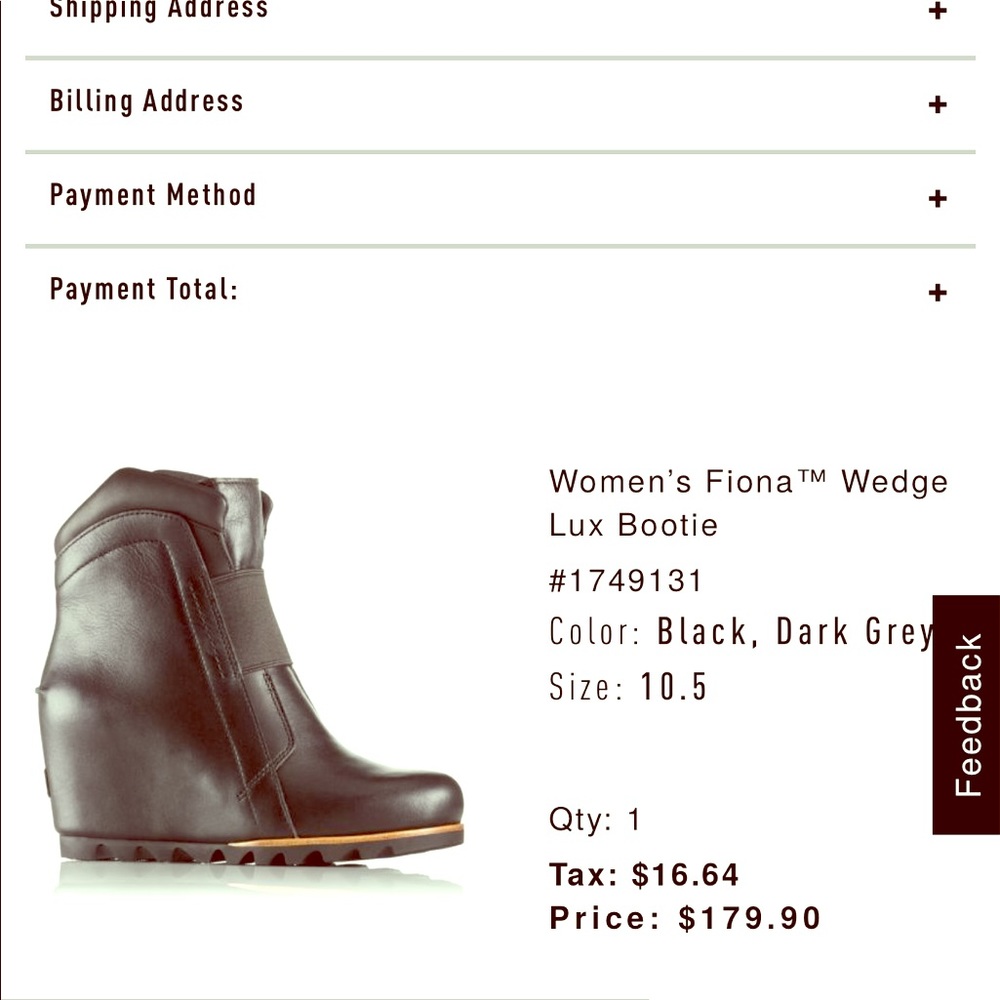 Sorel Fiona Lux Wedge
